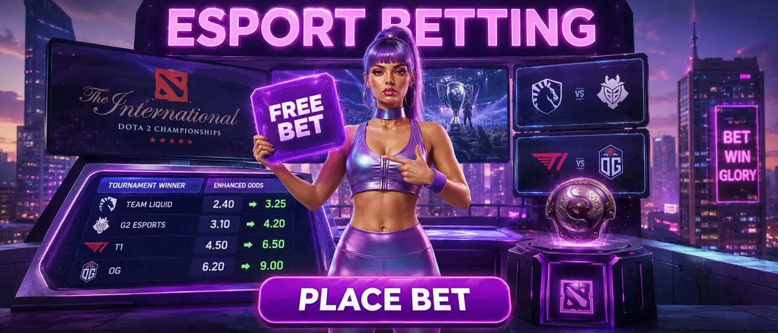 Hub de apuestas de Esports de Bro Winner